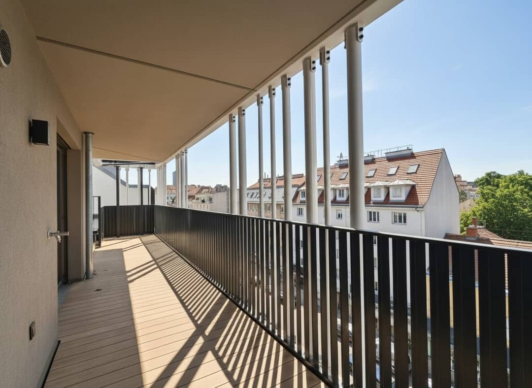 Wohnung mit Terrasse und hochwertiger Küche