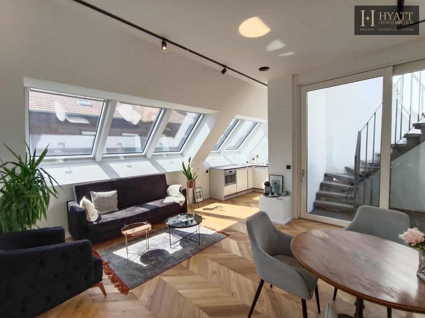 Exklusive Rooftop-Penthouses nahe Schönbrunn – außergewöhnliche Dachgeschosswohnungen mit Terrassen