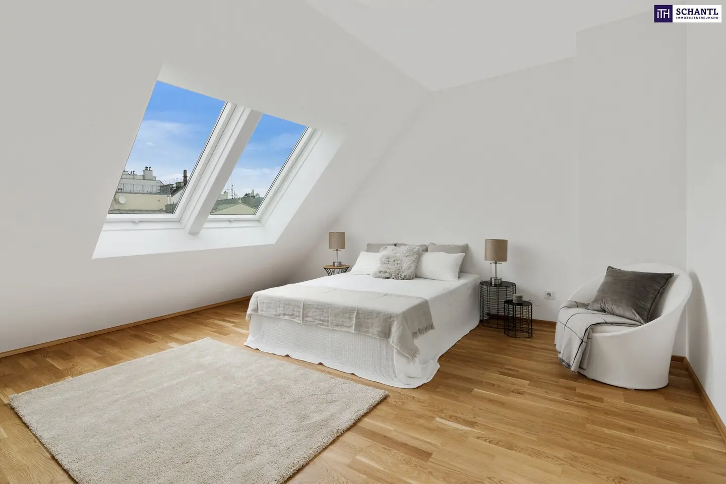 Penthouse mit 60 m² Dachterrasse und Lift