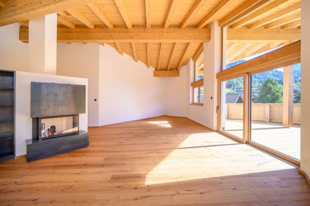 Penthouse Neubau im Zentrum mit Zugspitzblick