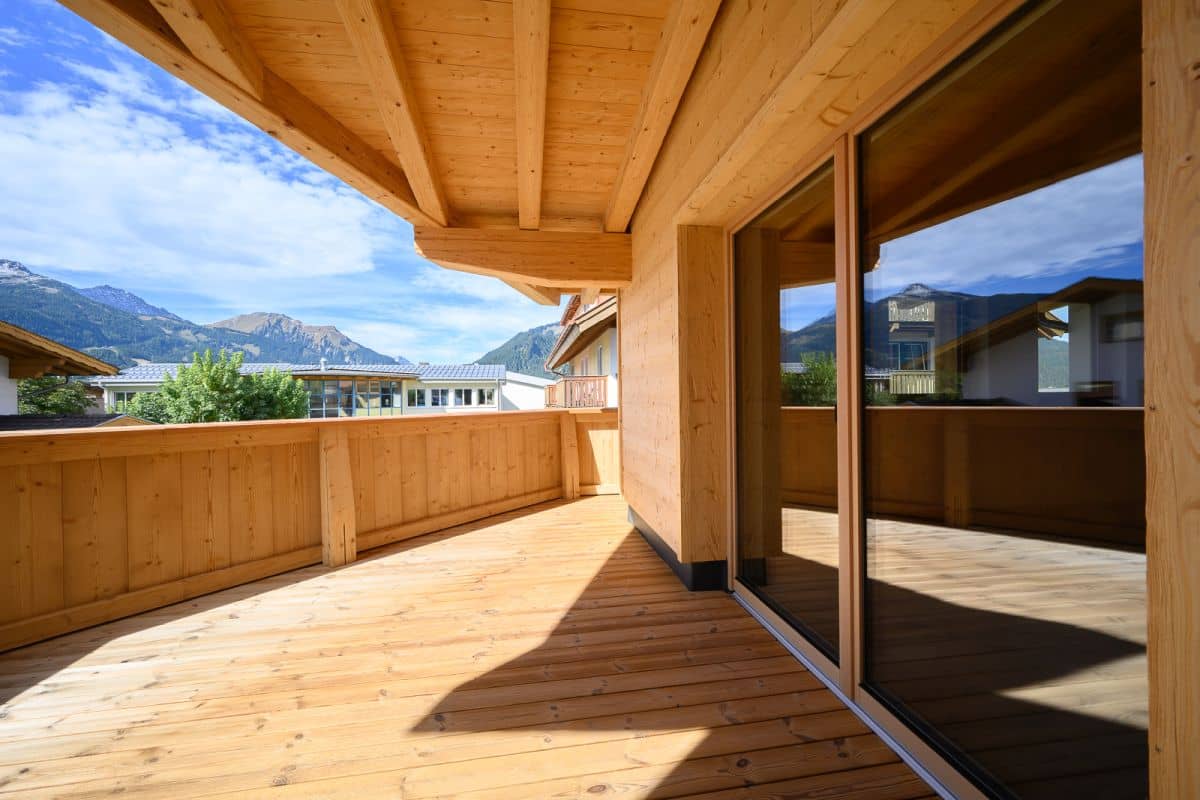 Penthouse Sichtdachstuhl Balkon Südwestlage