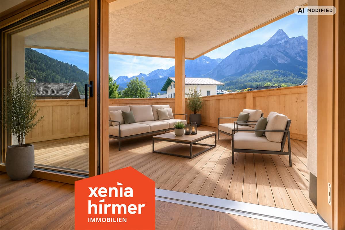 Wohnung mit Bergblick und Sonnenbalkon Erstbezug