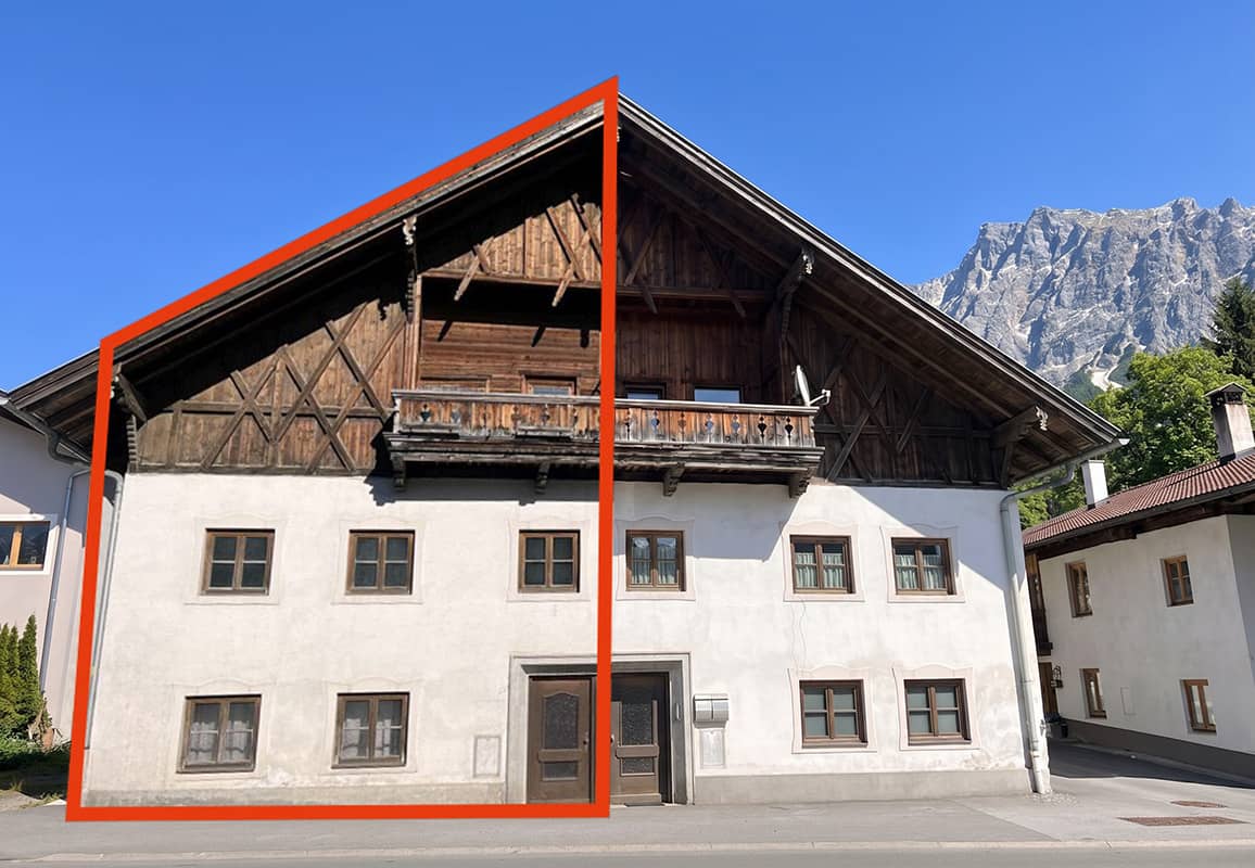 Sanierungsbedürftiges Bauernhaus in Ehrwald
