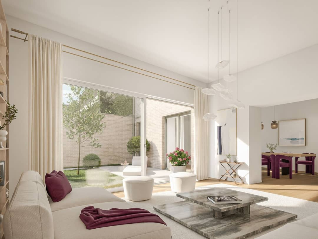 Wohnung Neubau Balkon Erstbezug Wienfluss