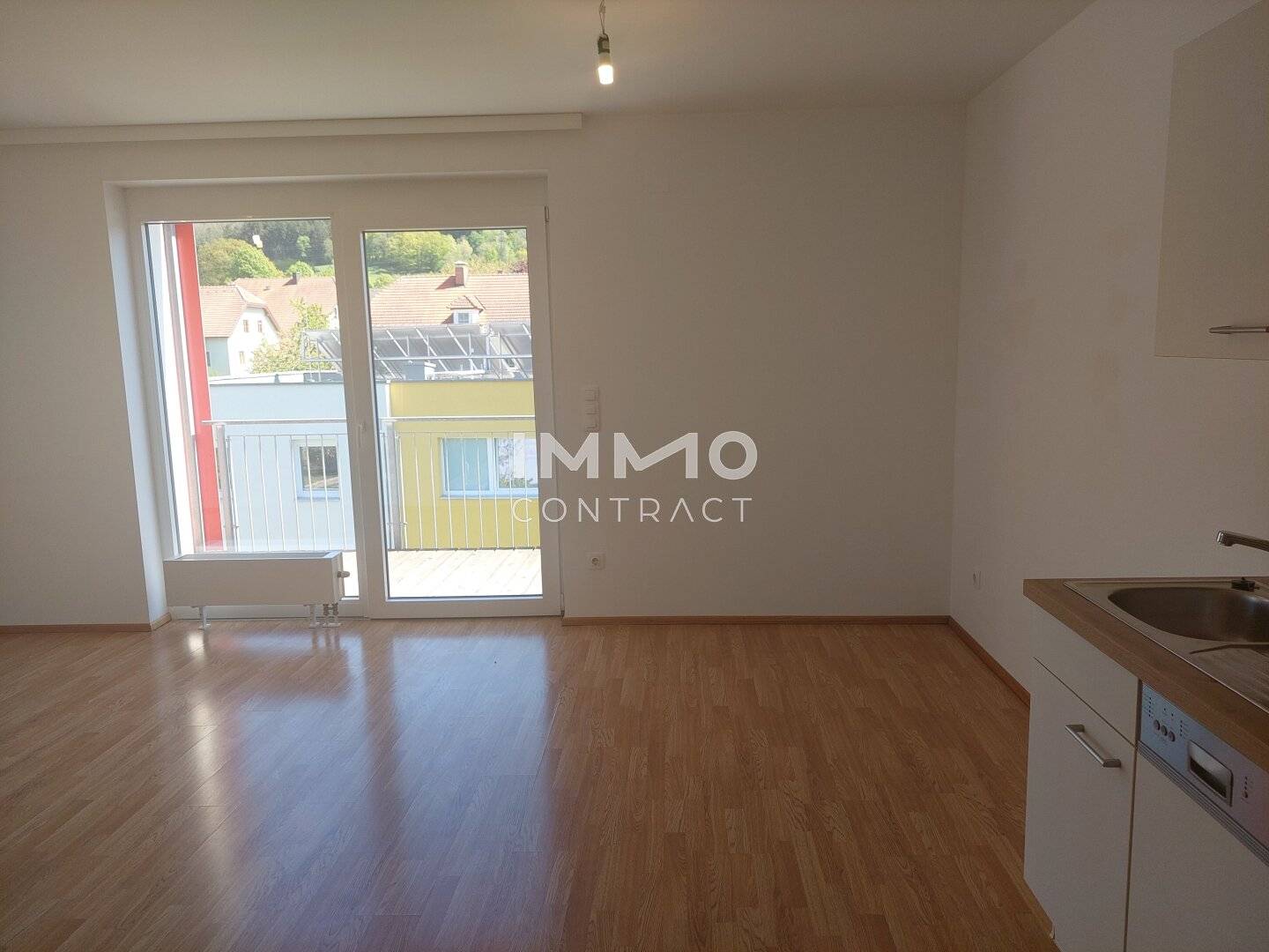 Accessible apartment with large balcony and lift