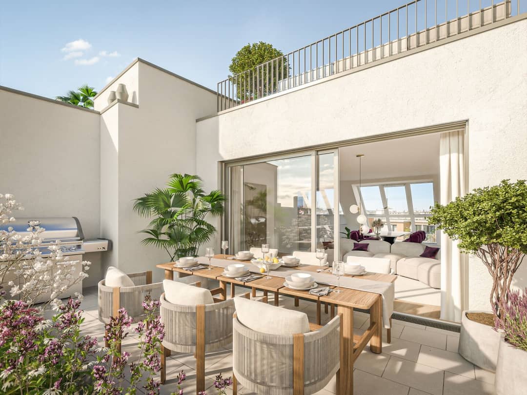Dachgeschosswohnung in Margareten mit Balkon