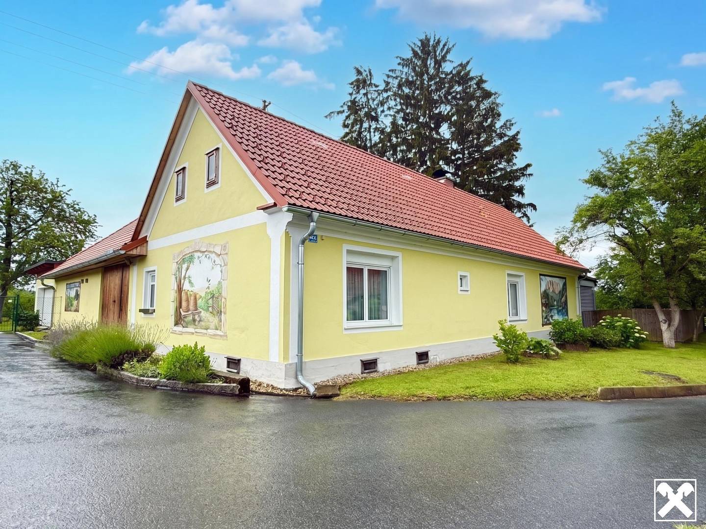 Modernes Bauernhaus in Neudauberg