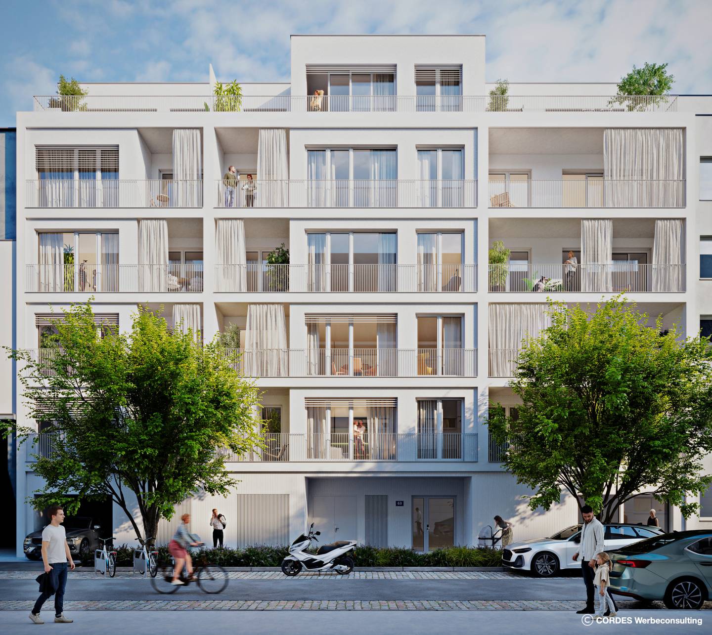 Apartment near Schönbrunn with outdoor spaces