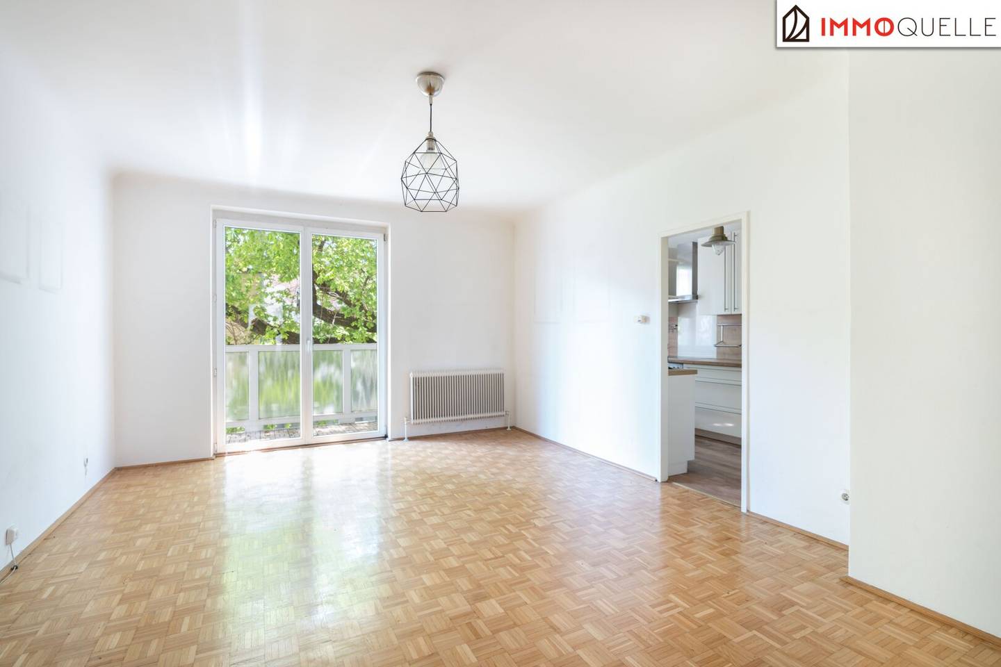 Wohnung mit südseitiger Loggia und Grünblick