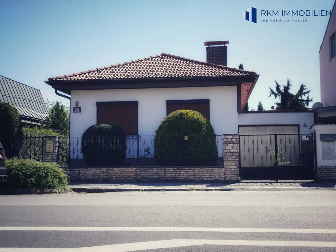 Bungalow m. Garten in Wien-Liesing