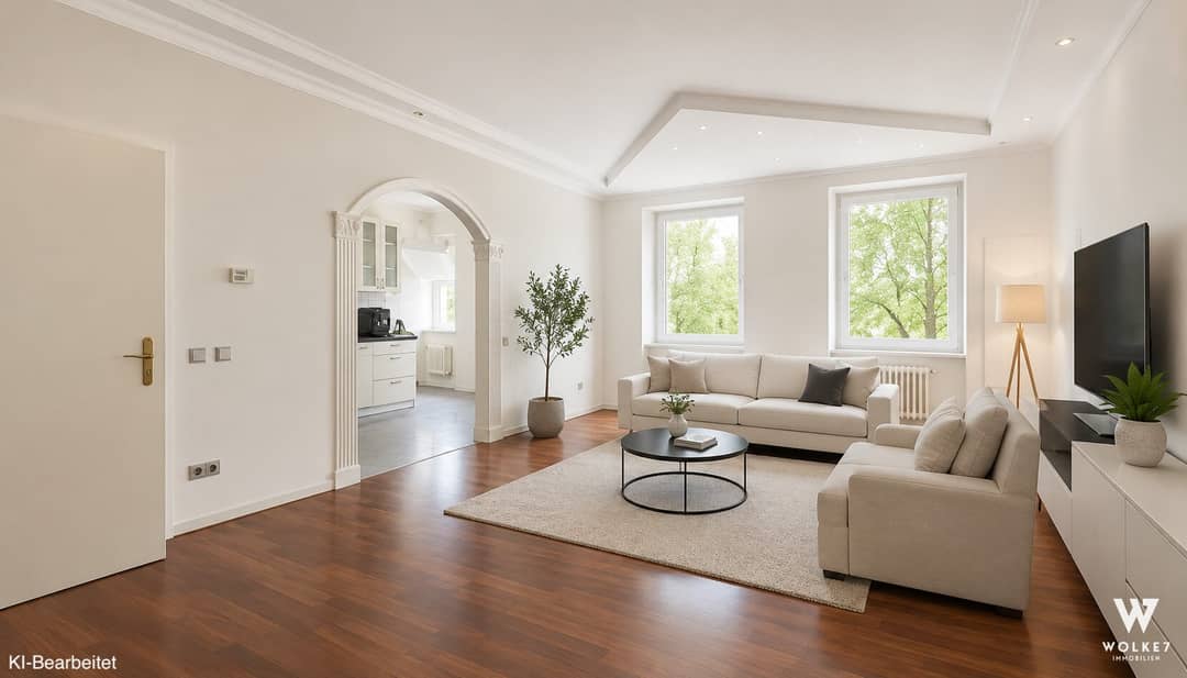 Helle 3 Zimmer Wohnung Loggia ruhige Lage