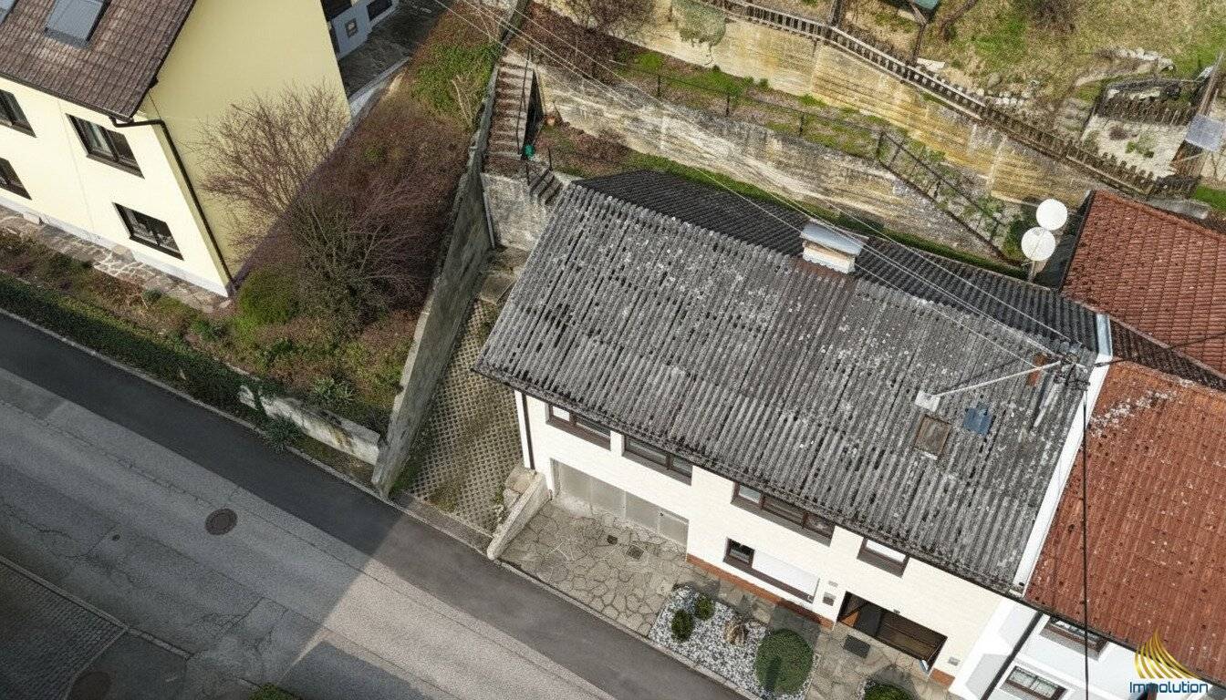 Wohnung mit Garten und Garage viel Potenzial