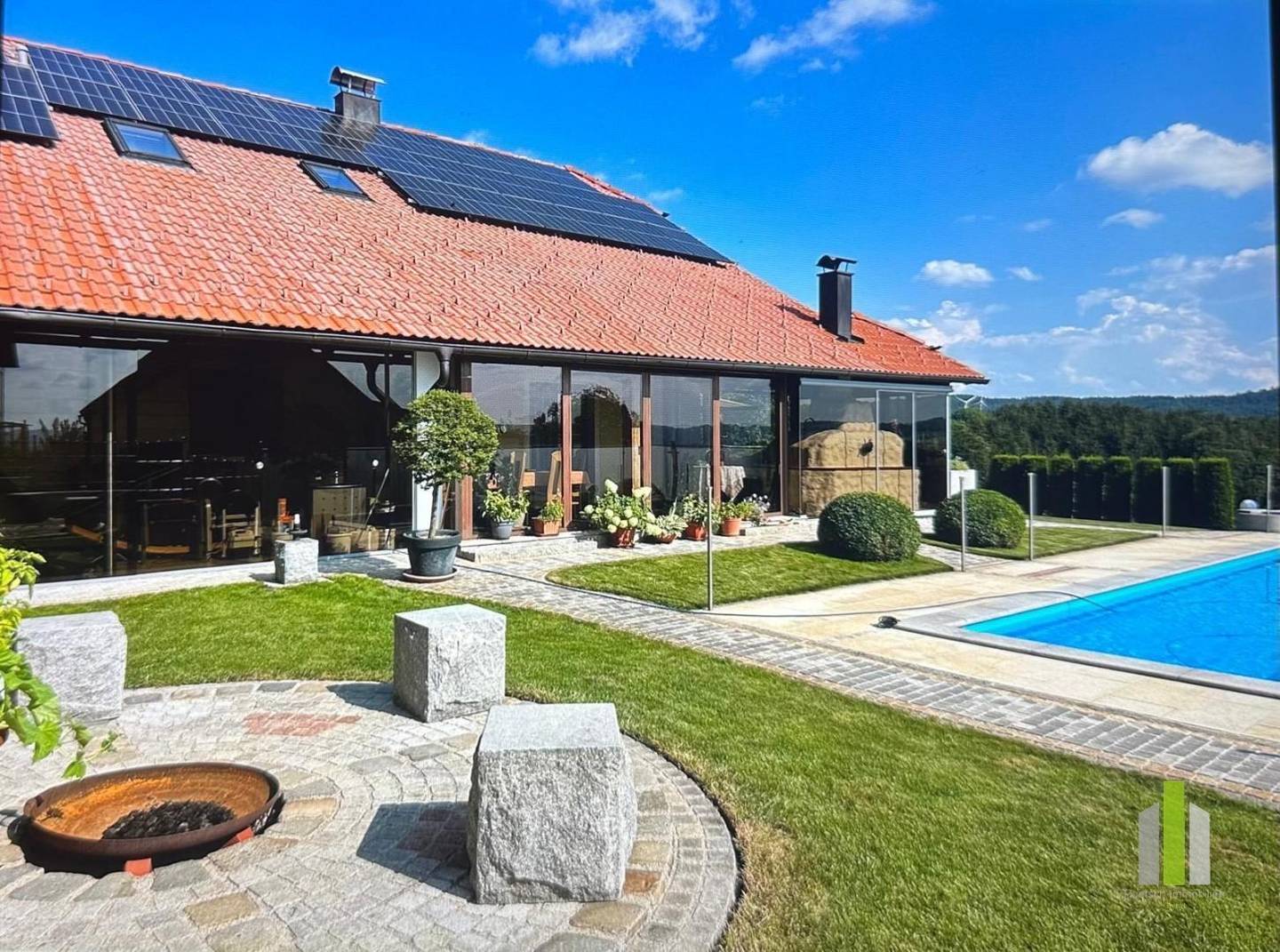 Kauf mit Wohnrecht - Nebenwohnsitz möglich - Landhaus in Top Aussichtlage mit Gebirgsblick