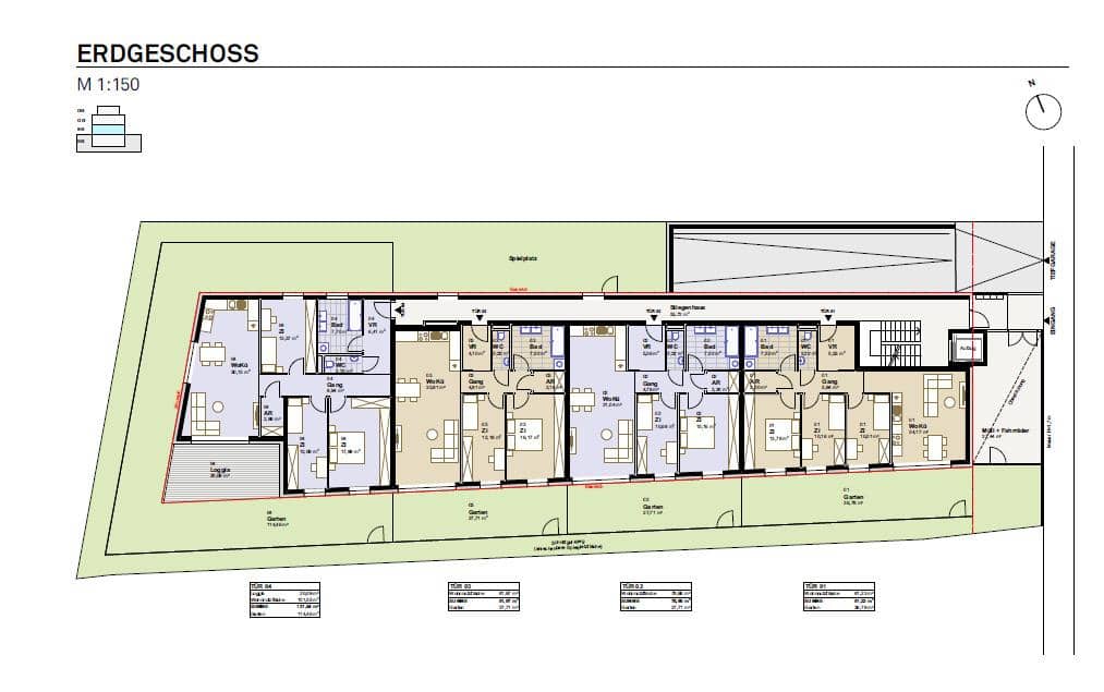 Residential project St. Pölten, 15 units
