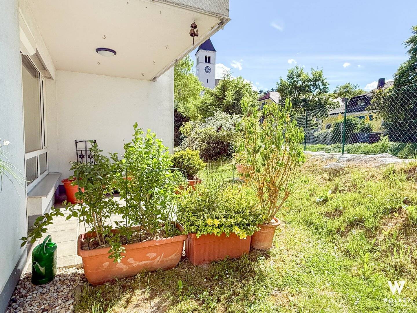 Erdgeschosswohnung mit Terrasse am Kierlinger Bach