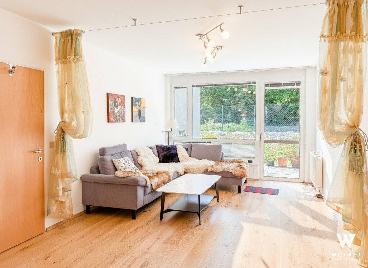 Erdgeschosswohnung mit Terrasse am Kierlinger Bach