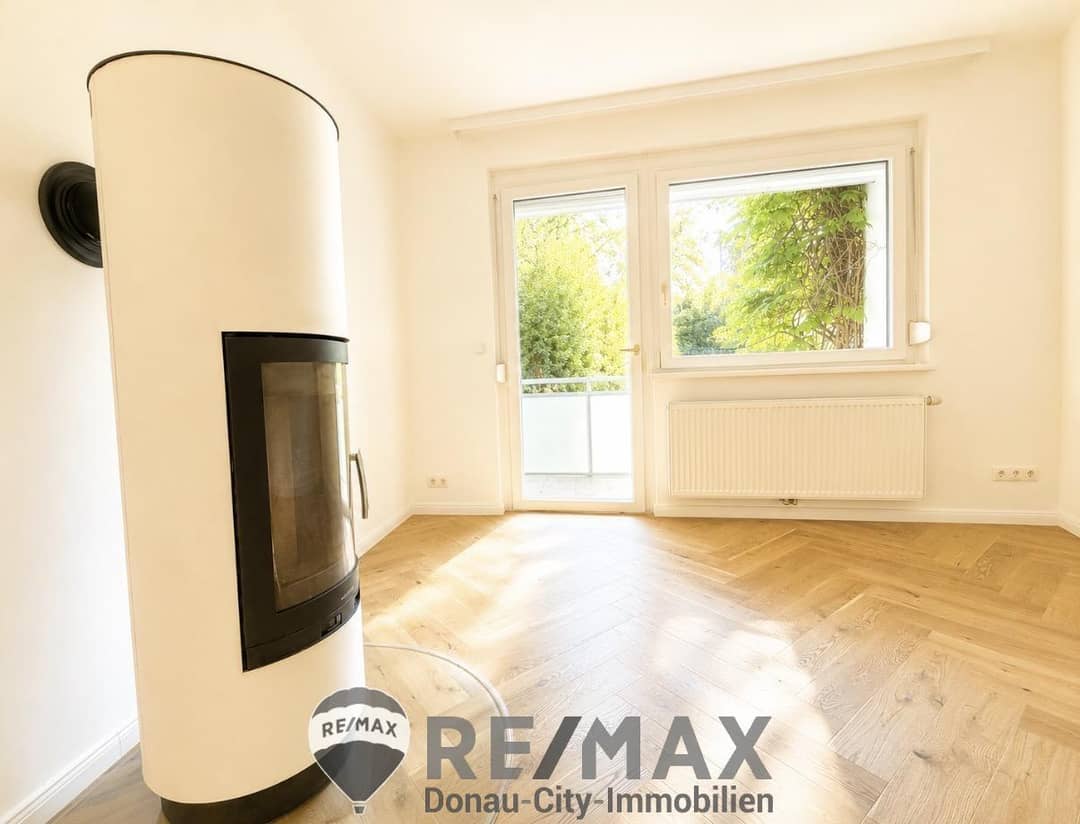 ETW 1180 Wien - Wohnzimmer Kamin