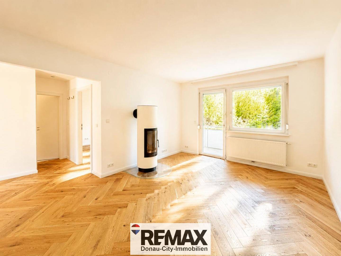 Wohnung Loggia mit Privatgarten