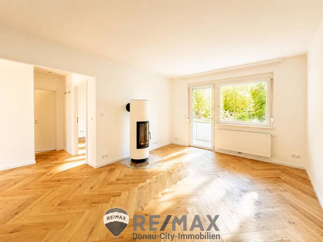 Wohnung Loggia mit Privatgarten