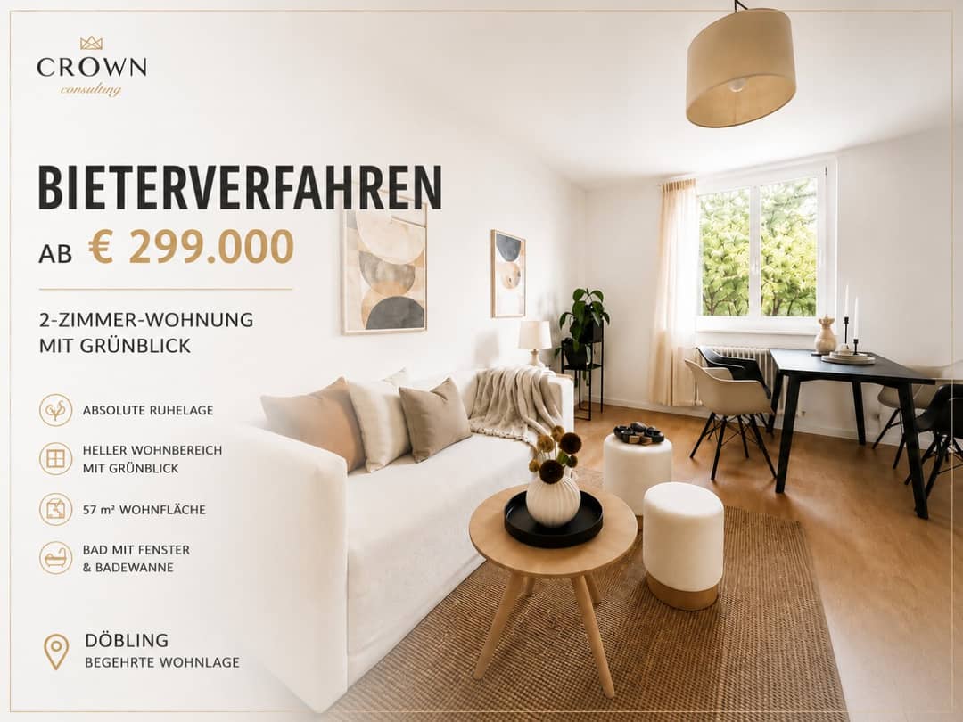 Wohnung ruhige Ruhelage mit Grünblick