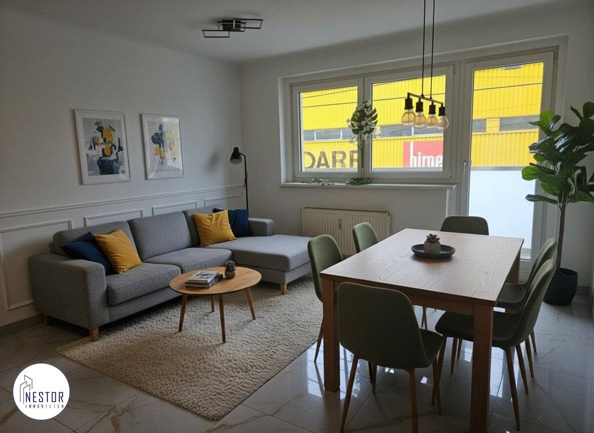 Wohnung nahe U1 Kagraner Platz Loggia renoviert