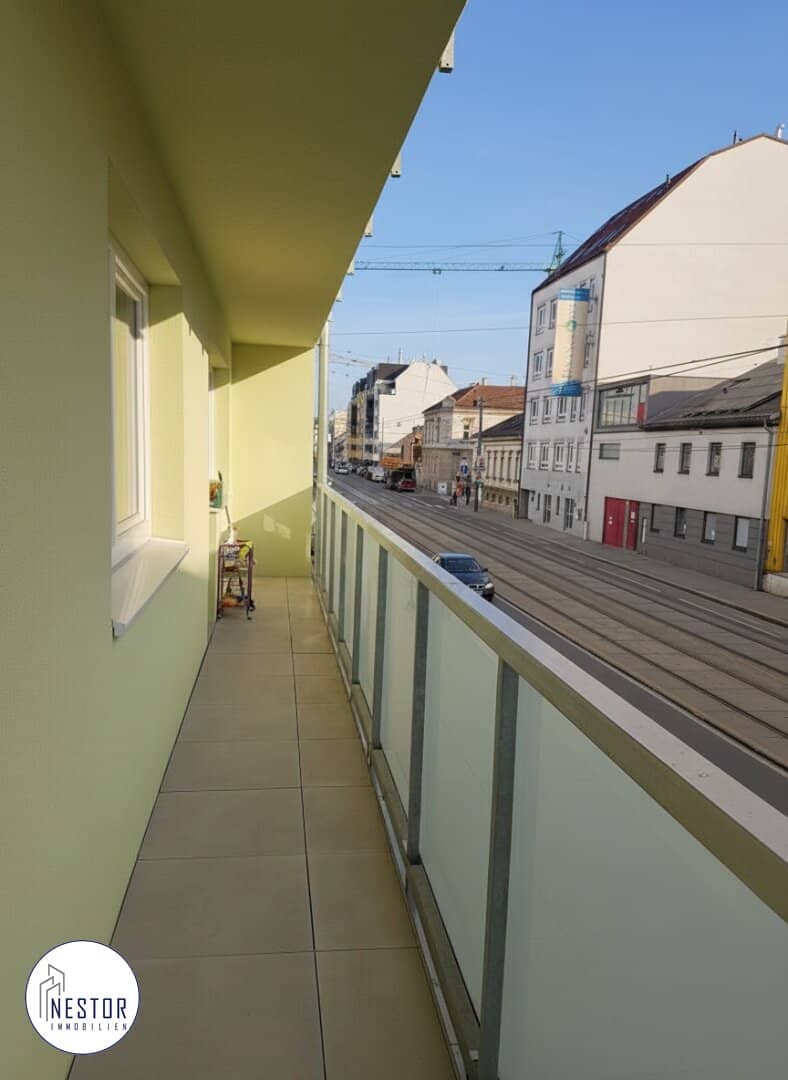 Wohnung nahe U1 Kagraner Platz Loggia renoviert