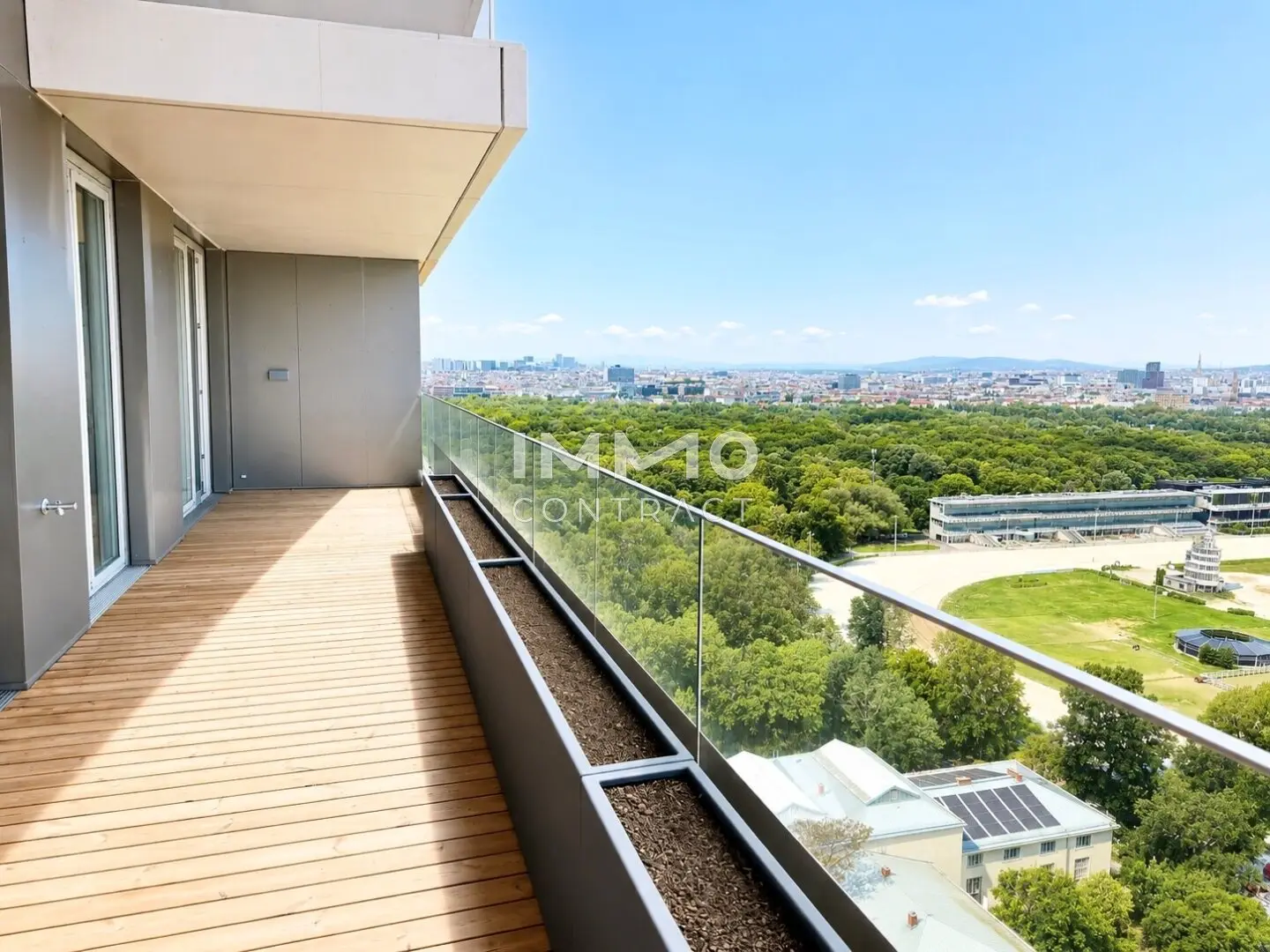 Apartment in Prater with pool 20th floor new