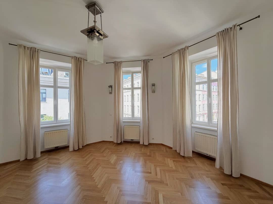 Altbauwohnung Fischgrätparkett nahe U6 AKH