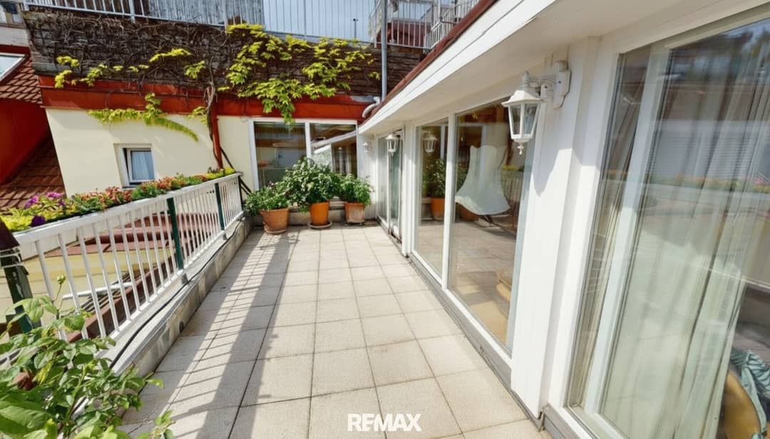 Terrasse leer