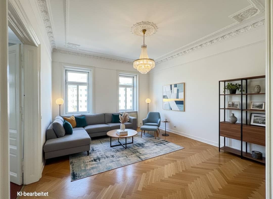 Old building apartment with potential near U3