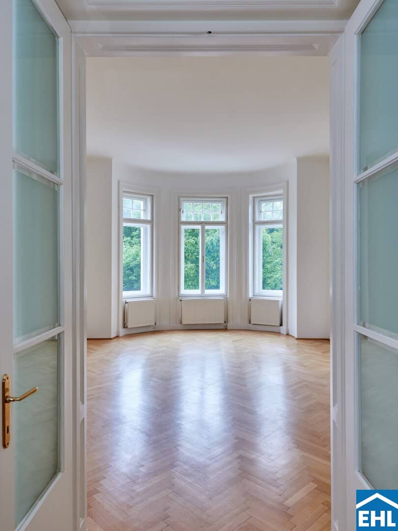 Altbauwohnung nahe Belvedere mit Balkon