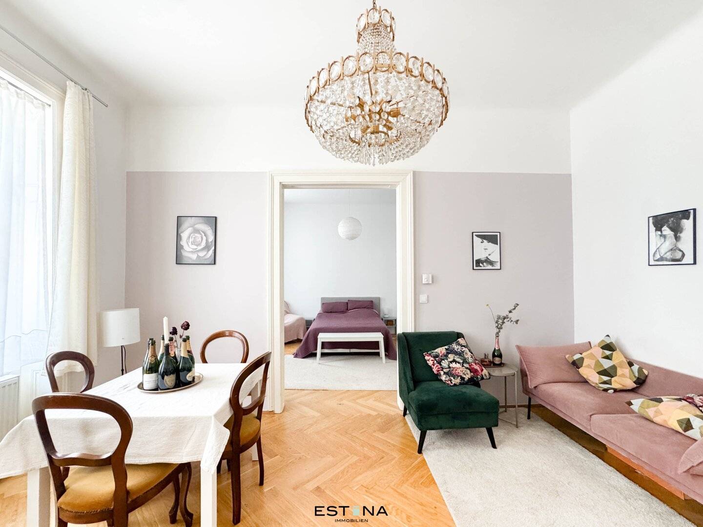 Beautiful period apartment with quiet balcony near U3 Hütteldorfer Straße