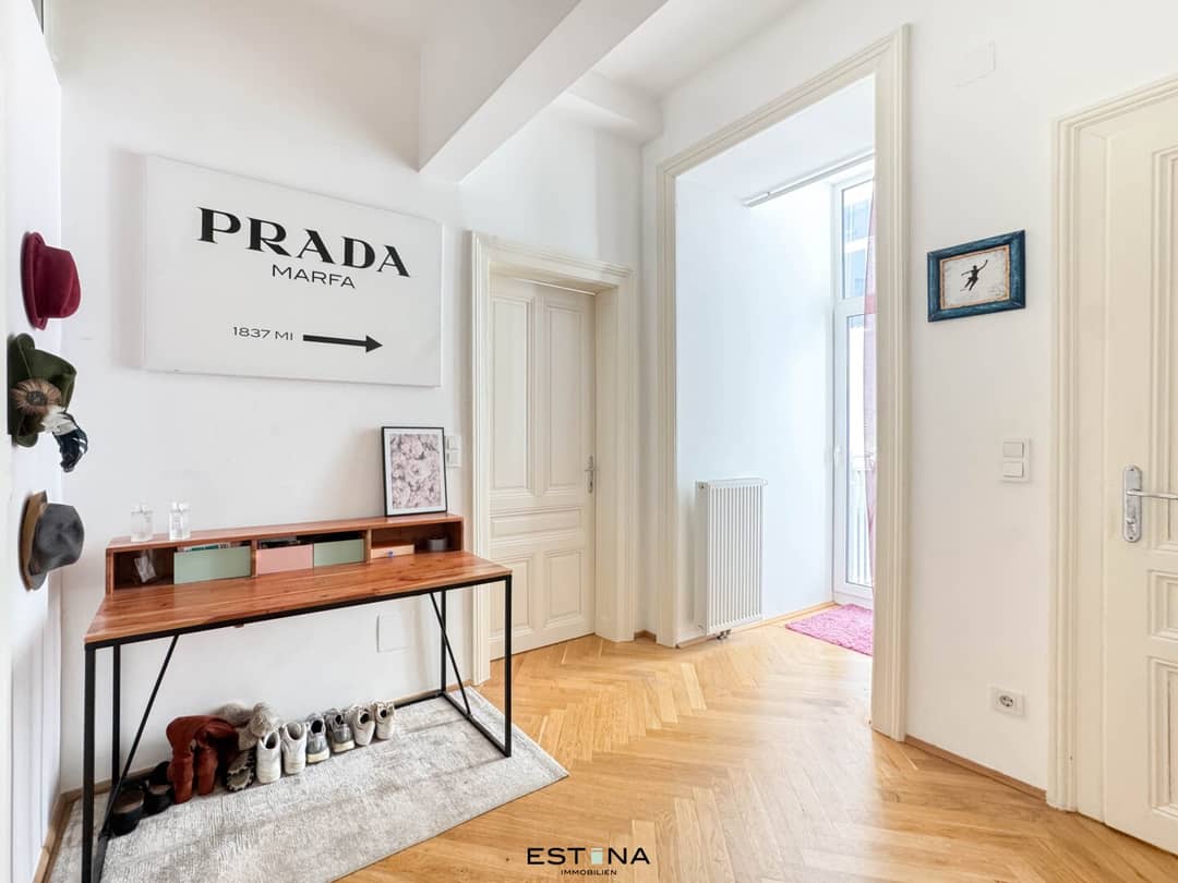Charmante Altbauwohnung mit Balkon nahe U3 Hütteldorfer Straße
