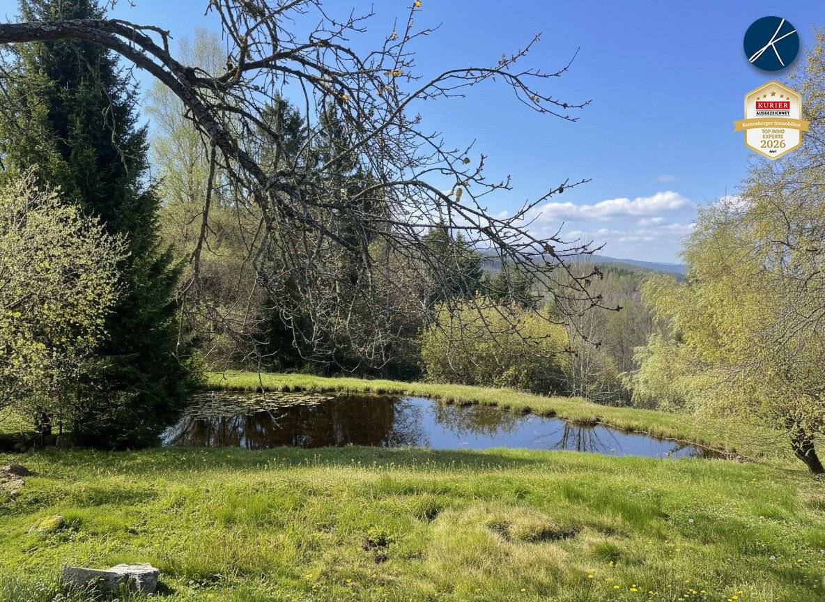 Idyllisches Landhaus mit Wald & Teich