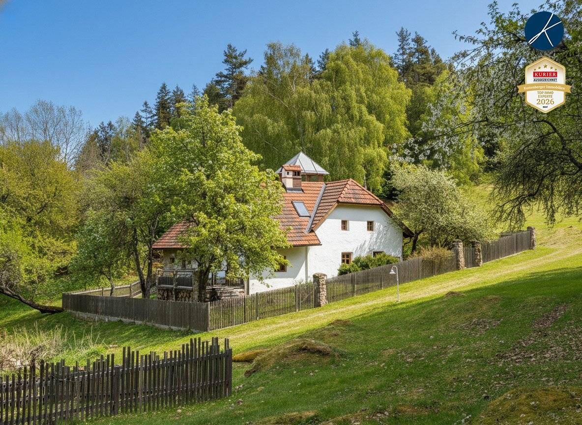 Idyllisches Landhaus mit Wald & Teich