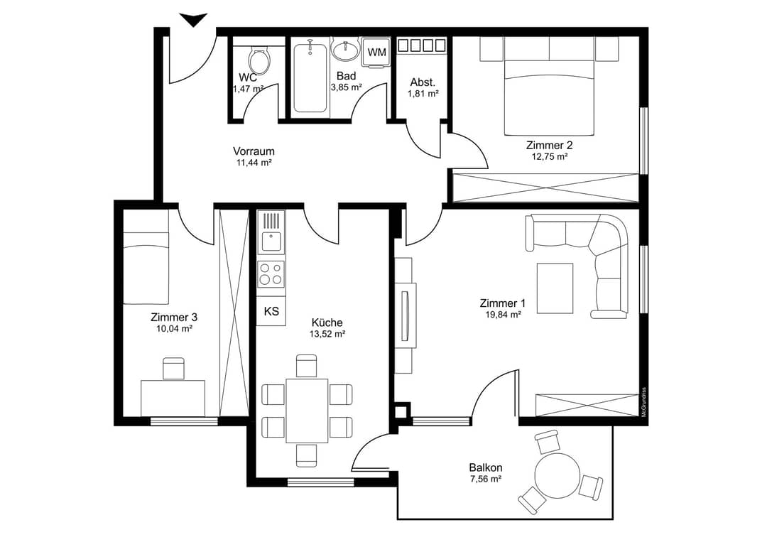 Floor plan 1