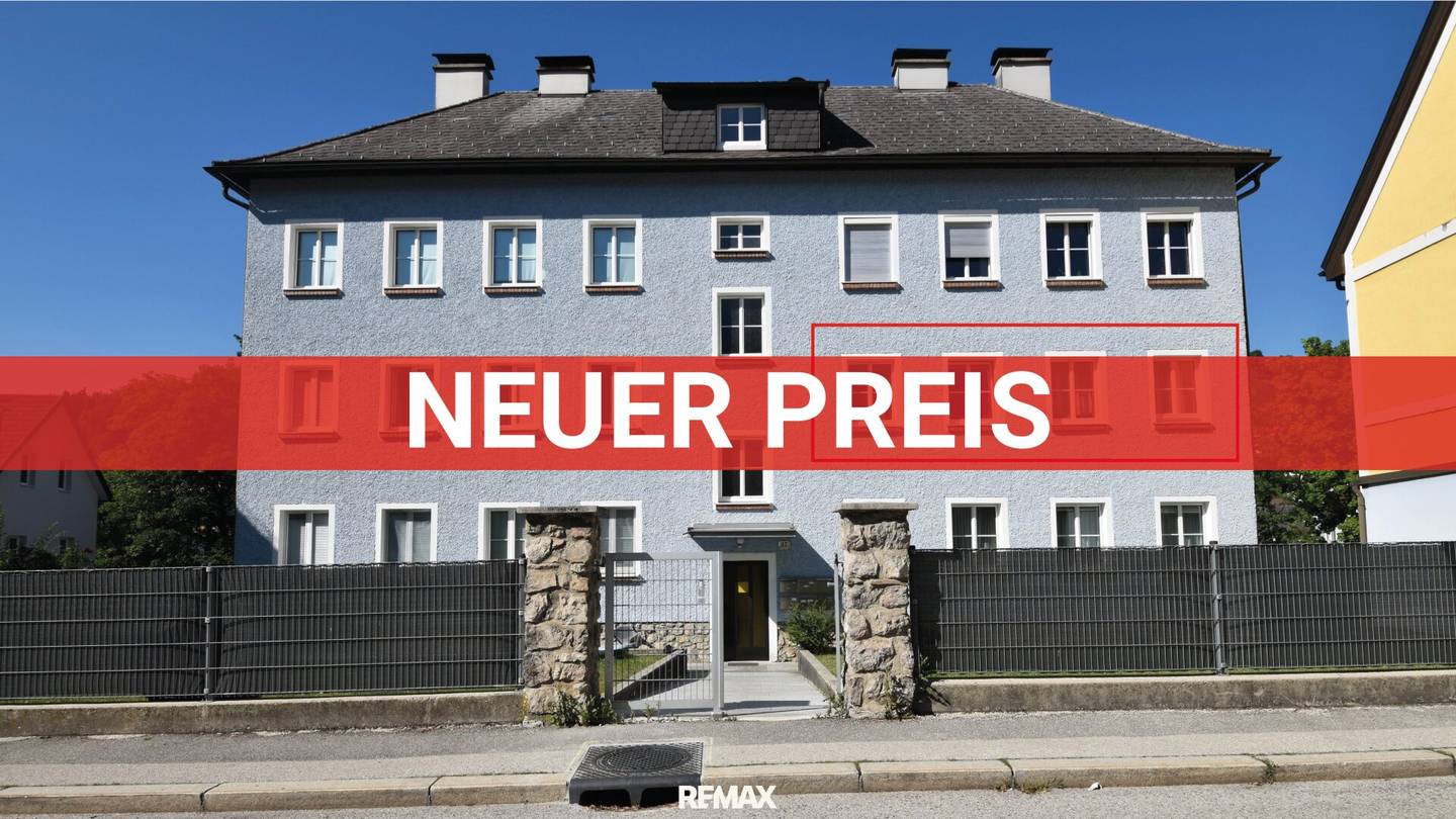 Sanierte Wohnung zentral mit Gartenanteil am Fluss