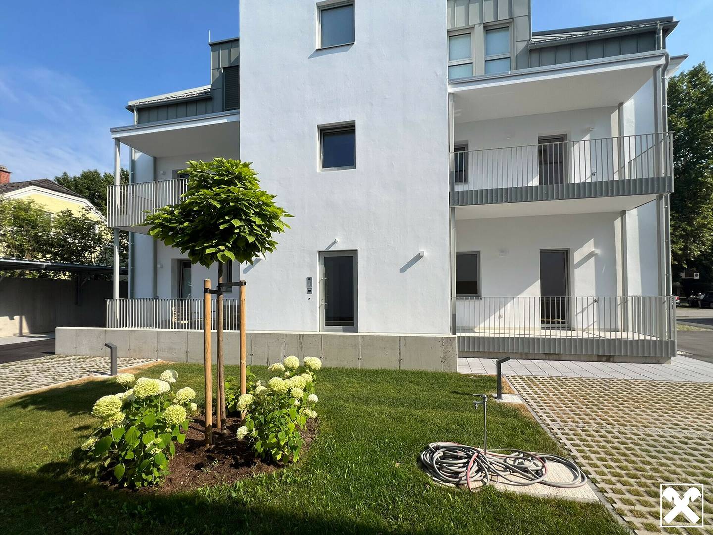 Erdgeschosswohnung mit Balkon Lift nahe Bahnhof
