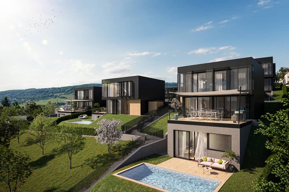 Villa mit Pool in Döbling