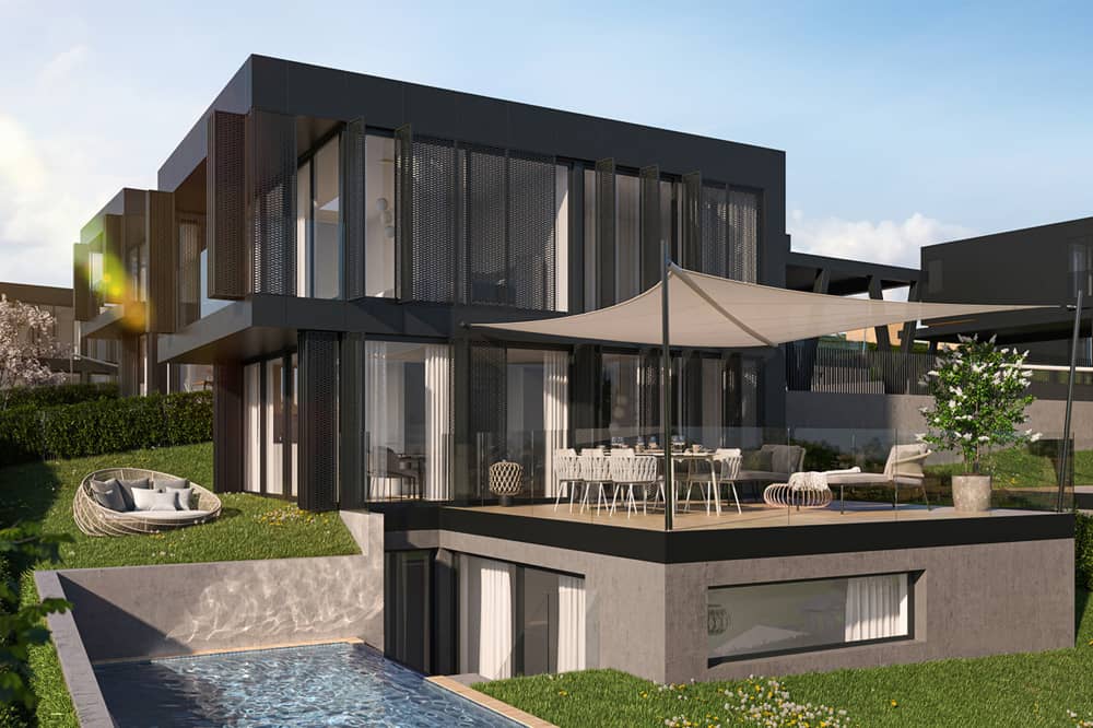 Villa mit Pool in Döbling