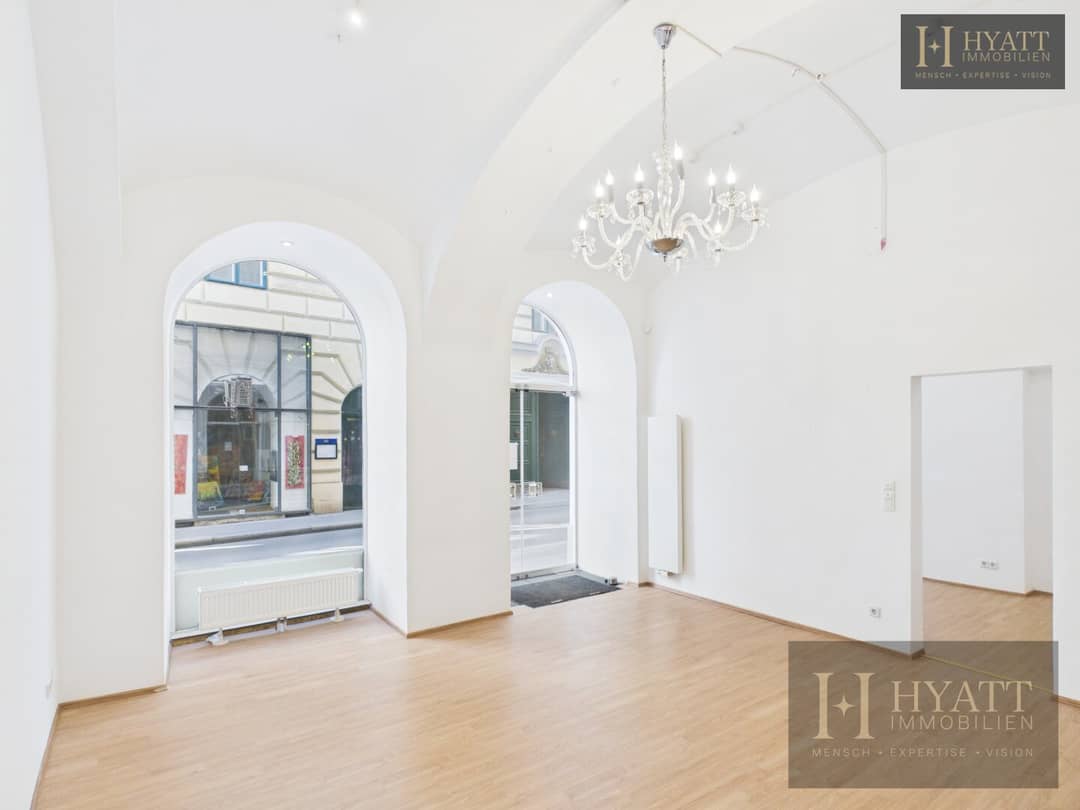 Geschäftsraum 85m² Wien 1. Altbau