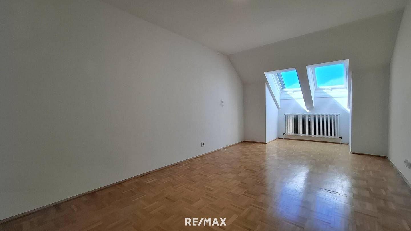 Dachgeschosswohnung mit Blick auf Osterhorngruppe