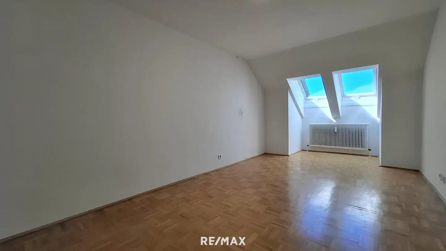 Dachgeschosswohnung mit Blick auf Osterhorngruppe