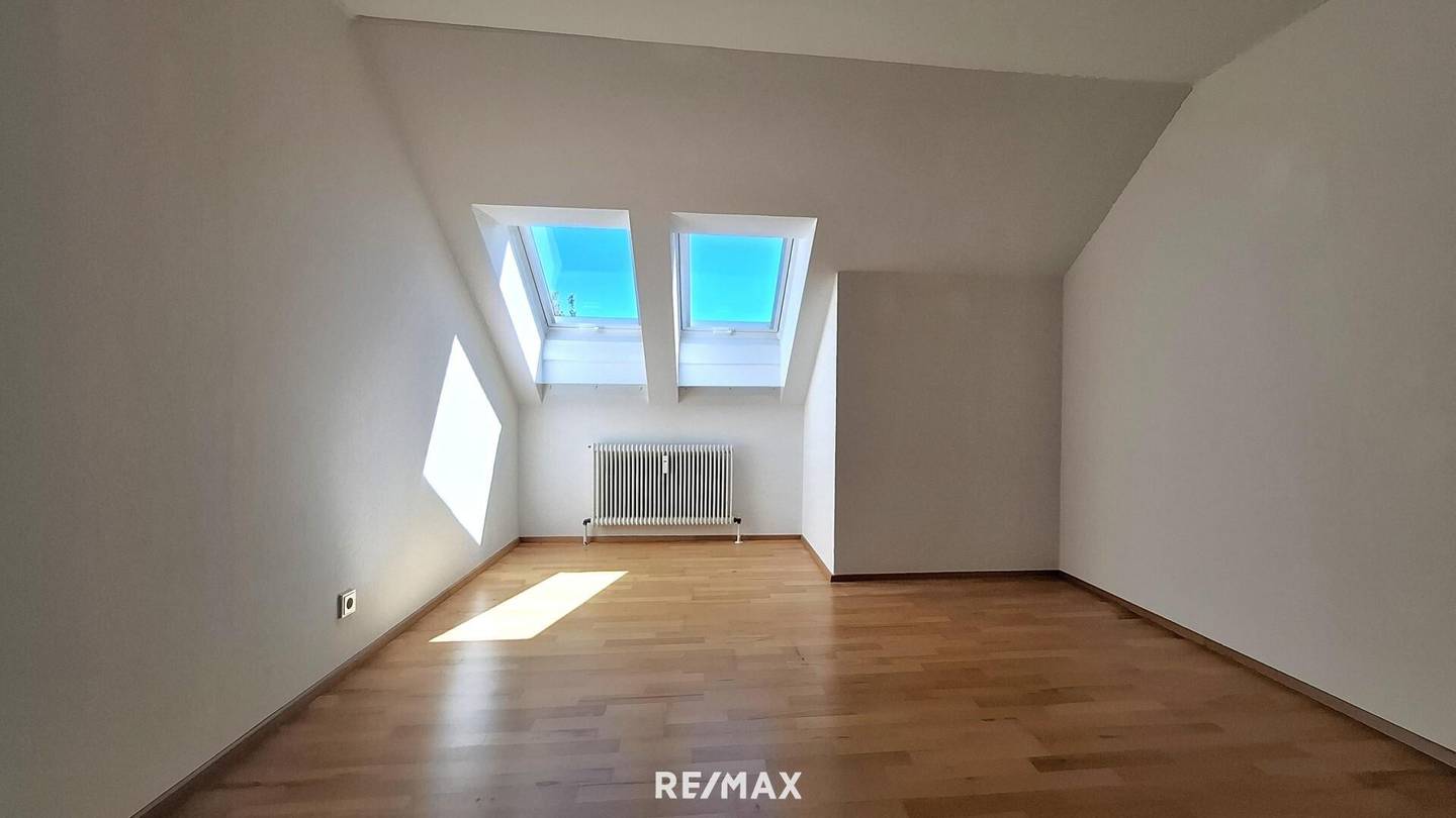 Dachgeschosswohnung mit Blick auf Osterhorngruppe
