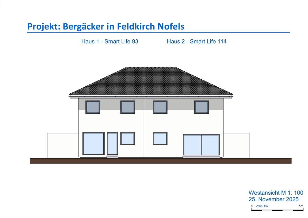 Neubau-Doppelhaus Feldkirch