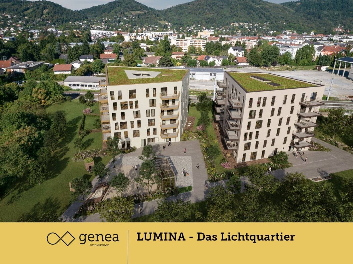 Neubauwohnung mit Balkon autofreies Quartier