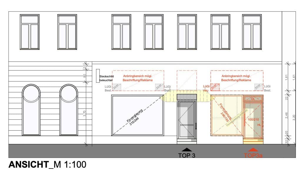 Brigittaplatz Laden zu mieten