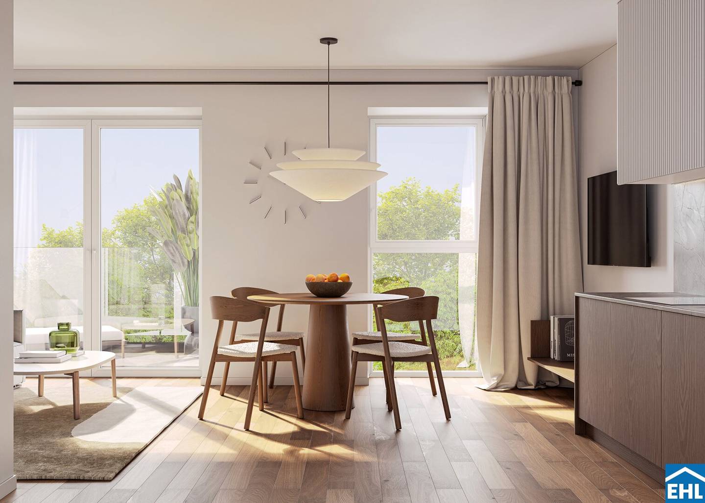 Wohnung in Passive House new build with balcony