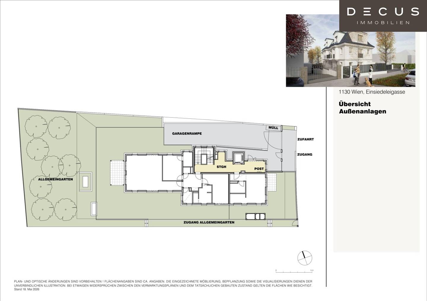 Ground floor apartment first occupancy garden terrace