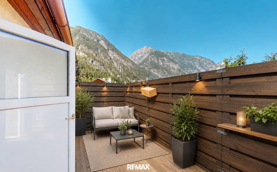 Terrassenwohnung in Perjen, 70m²